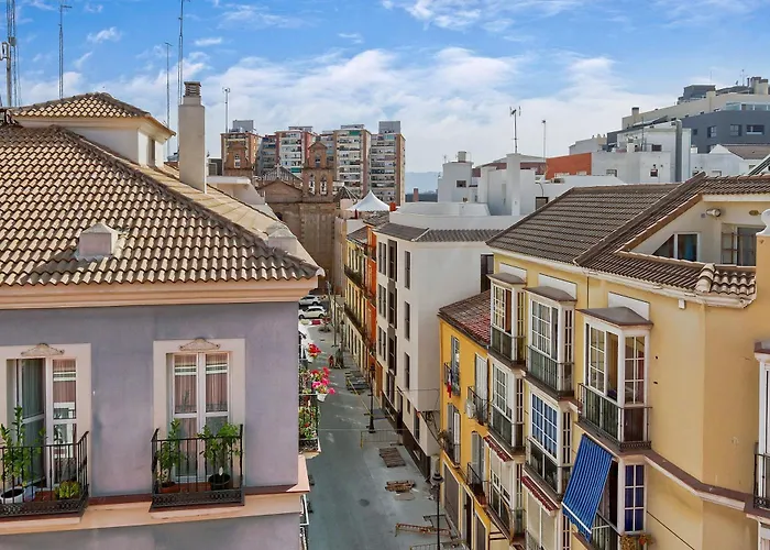 Apartamento Terraza Privada 2D Malaga Centro