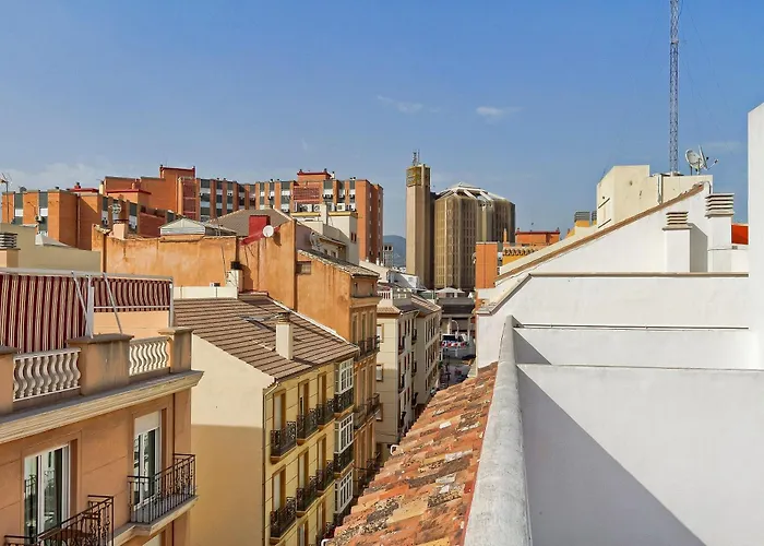 Apartamento Terraza Privada 2D Malaga Centro
